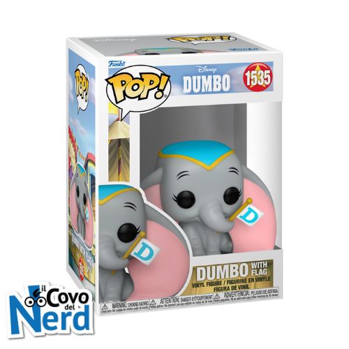 Funko POP! Disney: Dumbo - Dumbo with Flag 1535