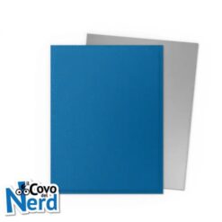 Dual Matte Blue Silver sleeves Stadard (100) Dragon Shield 25th Special Edition