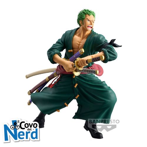Roronoa Zoro Figure - One Piece - Grandista - Statua 22 cm - 89379
