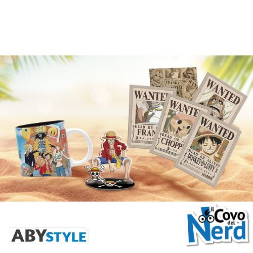 One Piece Gift Set Mug + Acryl® + Postcards - ABYPCK283