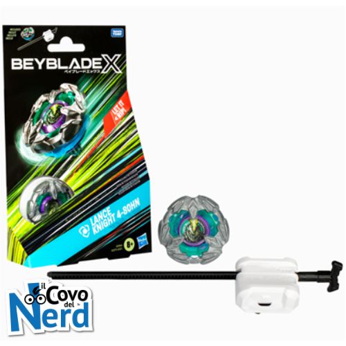 Beyblade X Lance Knight 4-80HN Starter Pack Top and Launcher