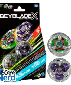 Beyblade X Yell Kong 3-60GB and Helm Knight 5-80T Top Dual Pack Set