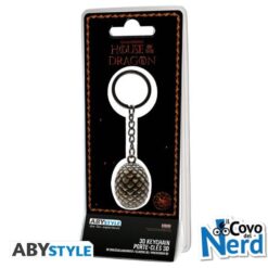 House of the Dragon 3D portachiavi uovo di drago - ABYKEY571