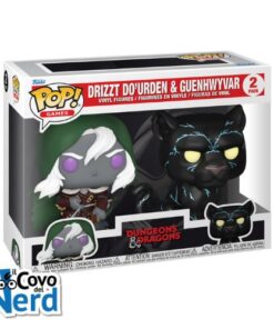 Funko POP! Games: Dungeons & Dragons - Drizzt Do'urden & Guenhwivar 2-Pack