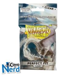 Clear - Toploading Perfect Fit Standard Sleeves (100) Dragon Shield