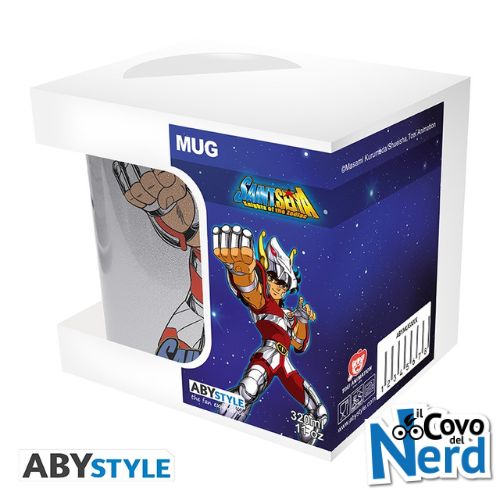 Tazza Saint Seiya silver finish Phoenix - ABYMUGA397