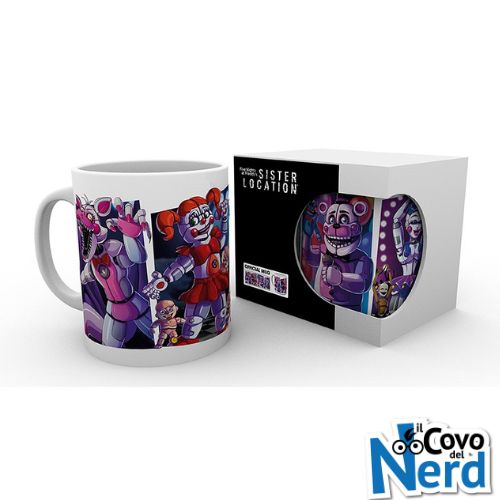 Tazza Five Nights at Freddy's Sisters - MG2052