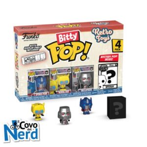 Bitty Pop! Retro Toys: Optimus Prime 4 Pack