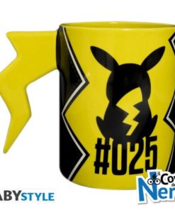 Tazza 3D Pokémon Pikachu lightening bolt - 460 ml - ABYMUGA345