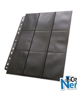 Ultimate Guard 18-Pocket Pages Side-Loading (50) - Black