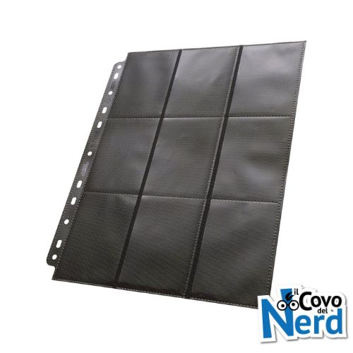 Ultimate Guard 18-Pocket Pages Side-Loading (50) - Black
