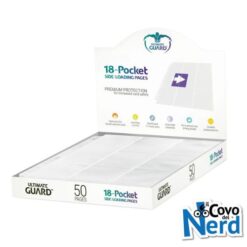 Ultimate Guard 18-Pocket Pages Side-Loading (50) - White