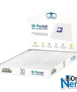 Ultimate Guard 18-Pocket Pages Side-Loading (50) - White