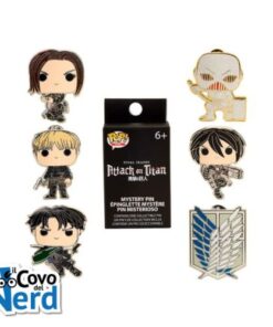 Funko POP! Attack On Titans S4 - Mystery Pop - Loungefly Blind Pin Set