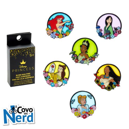 Funko POP! Disney: Princess Cottagecore - Mystery Pop - Loungefly Blind Pin Set