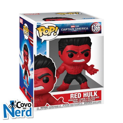 Funko POP! Marvel Super: Captain America Brave New World - Red Hulk 1366