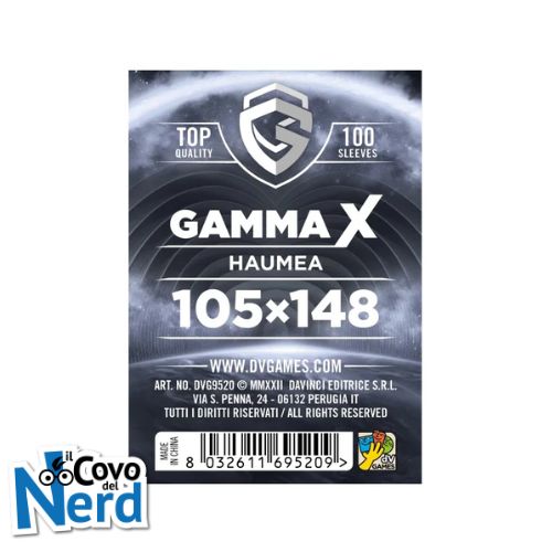 Gamma X - Haumea (105x148) - Bustine Protettive (100)