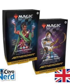 Set Commander Decks Aetherdrift ENG Magic the Gathering (2 Mazzi)