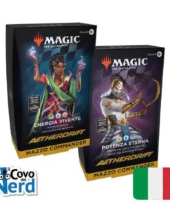 Set Mazzi Commander Aetherdrift ITA Magic the Gathering (2 Mazzi)