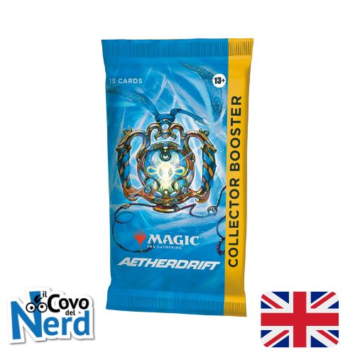 Alternative view of Collector Booster Box Aetherdrift ENG (12 Bustine) Magic the Gathering