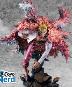 Heavenly Demon Donquixote Doflamingo Figure One Piece Excellent Model P.O.P SA-Maximum PVC Megahouse 35 Cm