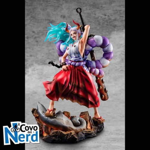 Yamato Figure One Piece P.O.P WA-MAXIMUM PVC Megahouse 27 Cm