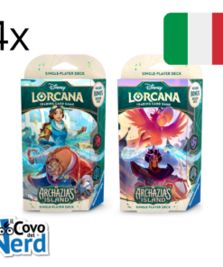 Starter Decks Display Archazia's Island 8 Mazzi - ITA - Lorcana TCG Disney