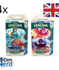 Starter Decks Display Archazia's Island 8 Mazzi - ENG - Lorcana TCG Disney