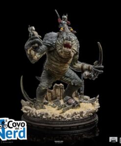 Boba Fett & Rancor Figure - Star Wars Art Scale Deluxe Statue 1/20 38 cm