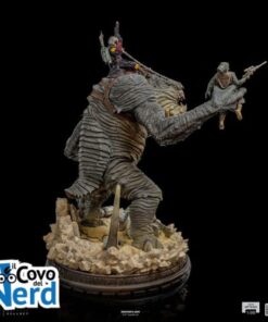 Boba Fett & Rancor Figure - Star Wars Art Scale Deluxe Statue 1/20 38 cm