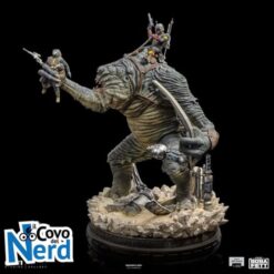 Boba Fett & Rancor Figure - Star Wars Art Scale Deluxe Statue 1/20 38 cm
