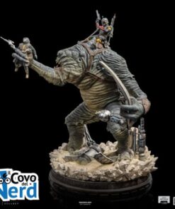 Boba Fett & Rancor Figure - Star Wars Art Scale Deluxe Statue 1/20 38 cm