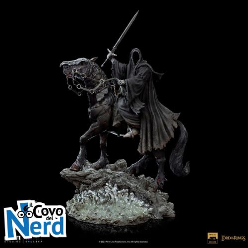 Nazgul on Horse Figure - Lord Of The Rings Deluxe Art Scale 1/10 42 cm