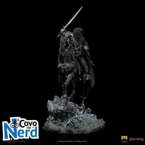 Nazgul on Horse Figure - Lord Of The Rings Deluxe Art Scale 1/10 42 cm