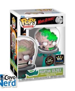 Funko POP! Movies: Mars Attacks! - Martian Soldier 1877 Special Series Exclusive/ Glow Chase Exclusive