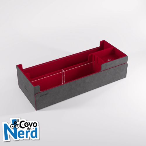 Cards' Lair Pro 1000+ Convertible Grigio/Rosso - Gamegenic