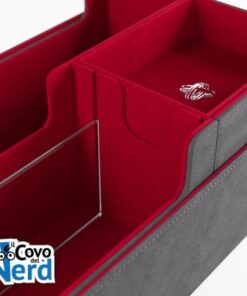 Cards' Lair Pro 1000+ Convertible Grigio/Rosso - Gamegenic