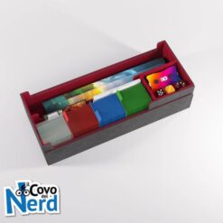 Cards' Lair Pro 1000+ Convertible Grigio/Rosso - Gamegenic