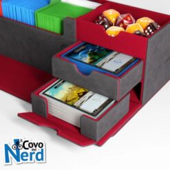 Cards' Lair Pro 1000+ Convertible Grigio/Rosso - Gamegenic