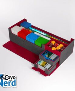 Cards' Lair Pro 1000+ Convertible Grigio/Rosso - Gamegenic