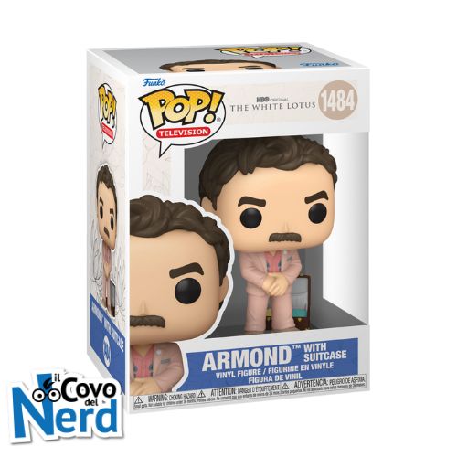 Funko POP! Movies: The White Lotus - Armond with Suitcase 1484