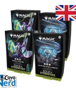 Edge of Eternities Commander Decks Display ENG Magic the Gathering (4 Mazzi)