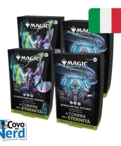 Ai Confini dell'Eternità Commander Decks Display ITA Magic the Gathering (4 Mazzi)
