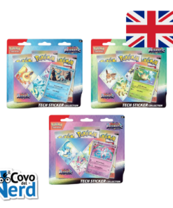 Prismatic Evolutions Tech Sticker Collection Bundle 3 pezzi - Pokémon TCG - ENG