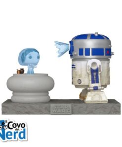 Funko POP! Star Wars Deluxe: R2 - D2 and Princess Leia Hologram 766