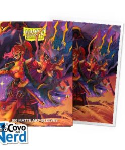 100 Dragon Shield Sleeves - The Fallen - Matte
