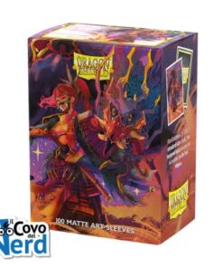 100 Dragon Shield Sleeves - The Fallen - Matte