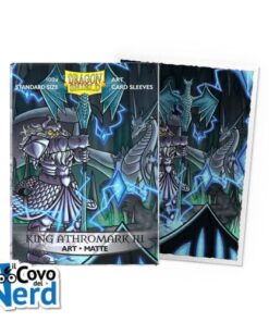 100 Dragon Shield Sleeves - King Athromark III Portrait - Matte