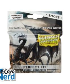 Smoke - Sideloading Perfect Fit Sleeves (100) Dragon Shield