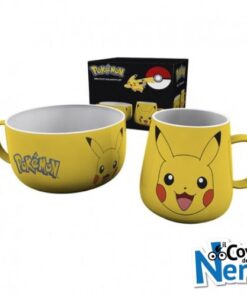  Breakfast Set Mug + Bowl - Pikachu - Pokémon - BS0003